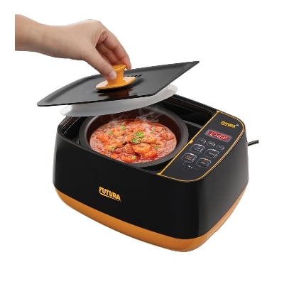 Picture of Futura Smart Pot with Smart App Automatic Rice Cooking Slow Cooking, Sauté, Fry, Steam & Warm Function,100+ Guided Recipes,Portable Table-Top Cooker